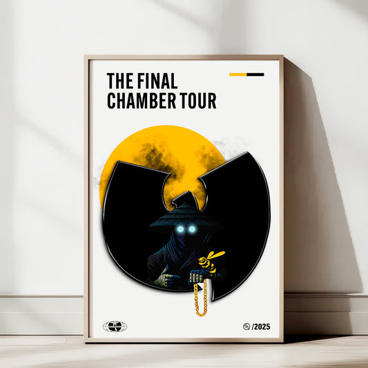 The Final Chamber Tour Poster — Wu-Tang Clan Inspired Hip-Hop Art Print