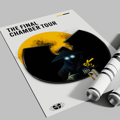 The Final Chamber Tour Poster — Wu-Tang Clan Inspired Hip-Hop Art Print
