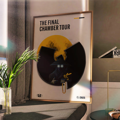 The Final Chamber Tour Poster — Wu-Tang Clan Inspired Hip-Hop Art Print