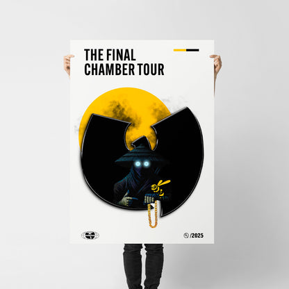 The Final Chamber Tour Poster — Wu-Tang Clan Inspired Hip-Hop Art Print