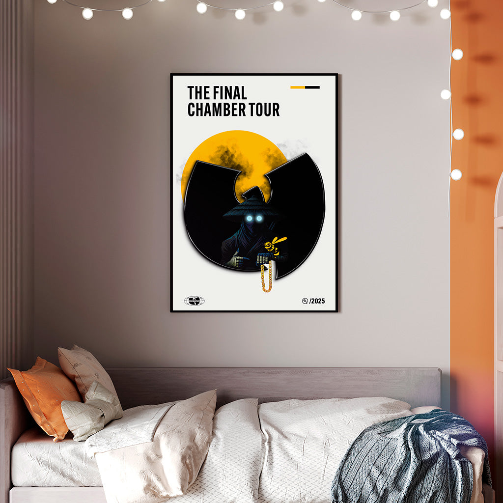 The Final Chamber Tour Poster — Wu-Tang Clan Inspired Hip-Hop Art Print
