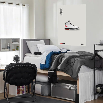 Air Jordan 2 Poster — Minimal Modern Sneaker Art Print